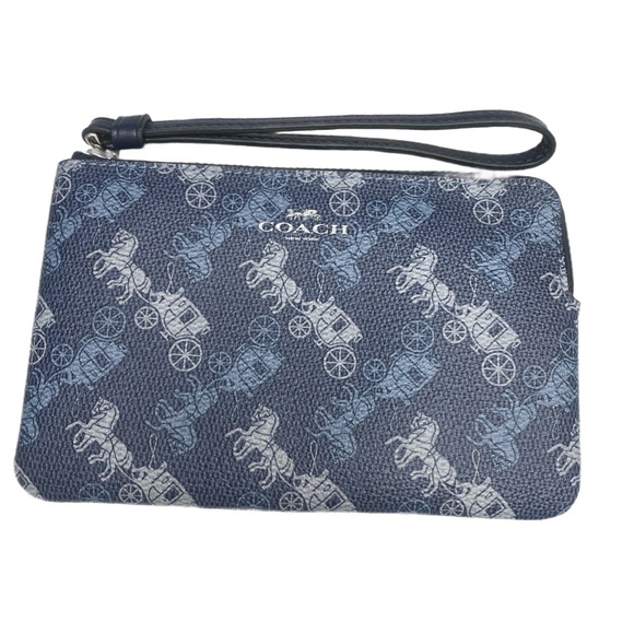 Coach Other - Coach Navy and Light Blue Wristlet